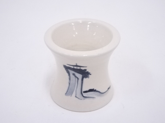 JAPANESE TEA CEREMONY / FUTA OKI (LID REST) / KOSOBE WARE